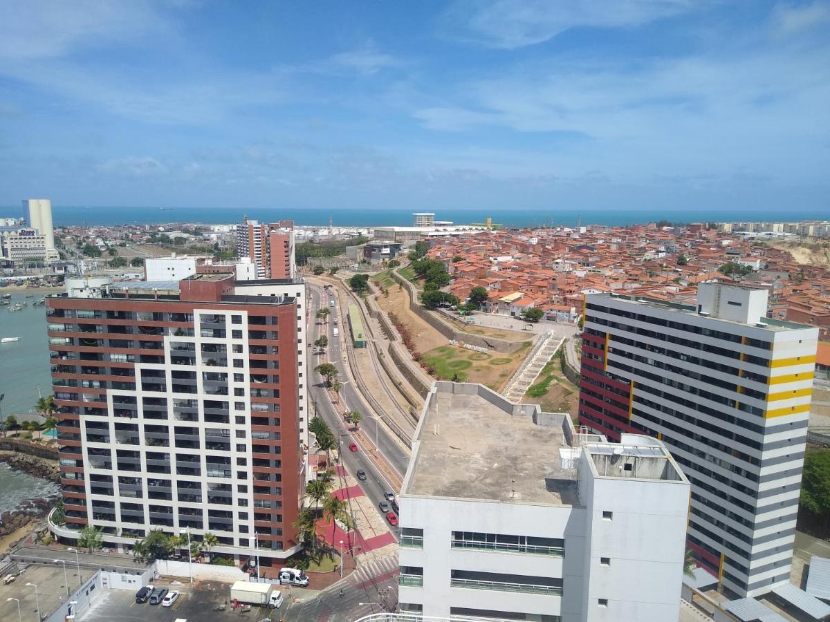 Апартаменты Flat Na Beira Mar Mucuripe Форталеза Экстерьер фото